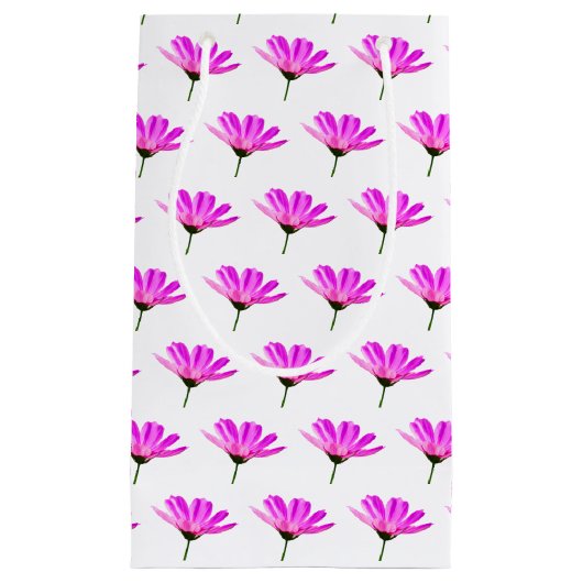 Pink Daisy Kleine Geschenktüte (Vorderseite)