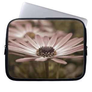 Pink Daisy Laptopschutzhülle
