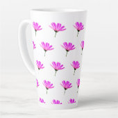 Pink Daisy Milchtasse (Linke Ecke)