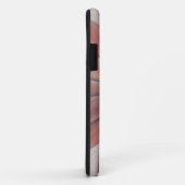 Pink Daisy - Mink Leder Textur Bild Hintergrund Case-Mate iPhone Hülle (Hinten/Rechts)