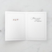 Pink Daisy Miracles Förderung Karte (Innenseite)