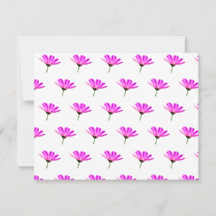 Pink Daisy Mitteilungskarte
