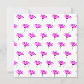 Pink Daisy Mitteilungskarte (Vorderseite)