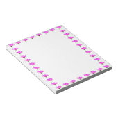 Pink Daisy Notizblock (angewinkelt)