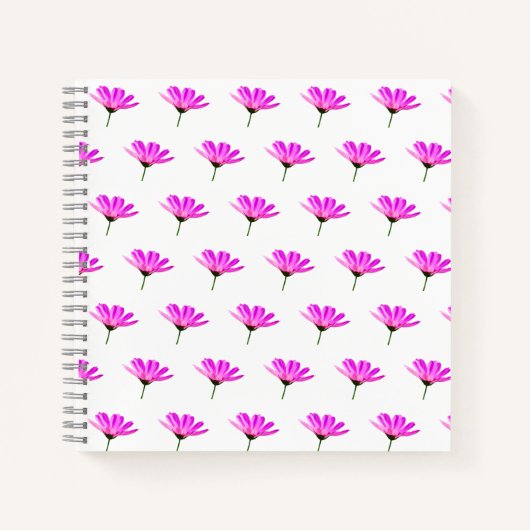 Pink Daisy Notizblock (Vorderseite)