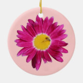 Pink Daisy Ornament (Hinten)
