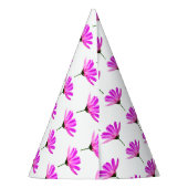 Pink Daisy Partyhütchen (Rückseite)