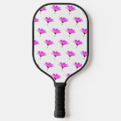 Pink Daisy Pickleball Schläger (Rückseite)