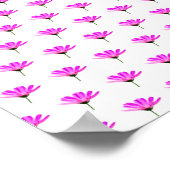 Pink Daisy Poster (Ecke)
