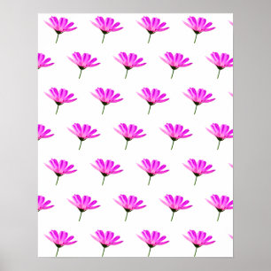 Pink Daisy Poster