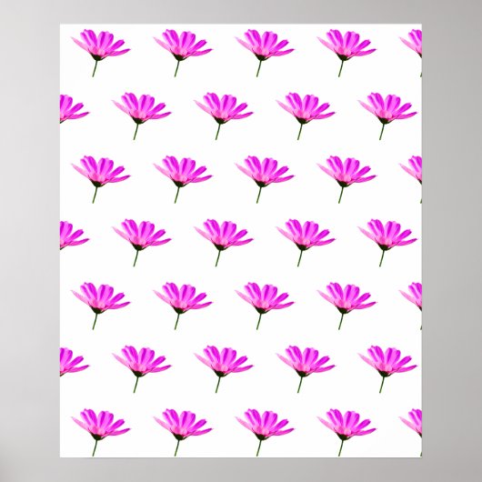 Pink Daisy Poster (Vorne)