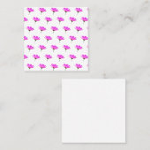 Pink Daisy Rabattkarte (Vorne/Hinten)