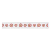 Pink Daisy Ripsband (Vorderseite)