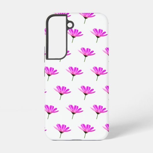 Pink Daisy Samsung Galaxy Hülle (Rückseite)