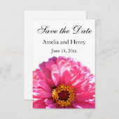 Pink Daisy - Save the Date (Vorne/Hinten)