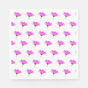Pink Daisy Serviette