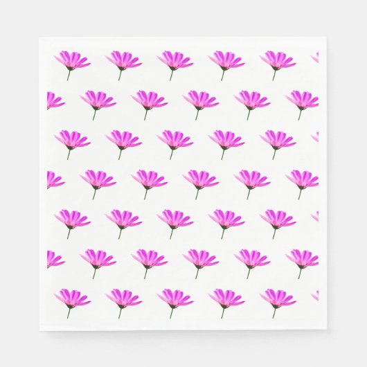 Pink Daisy Serviette (Vorderseite)