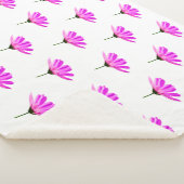 Pink Daisy Sherpadecke (3/4)
