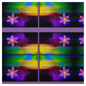 Pink Daisy Sunset Fabric Stoff (Muster)