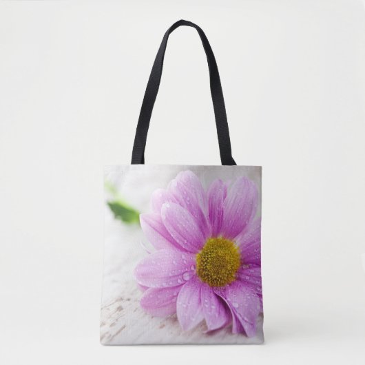 Pink Daisy Tasche (Vorderseite)