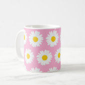 Pink Daisy Tasse (Vorderseite Links)