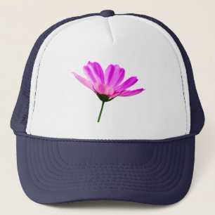 Pink Daisy Truckerkappe