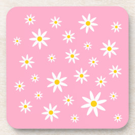 Pink Daisy Untersetzer