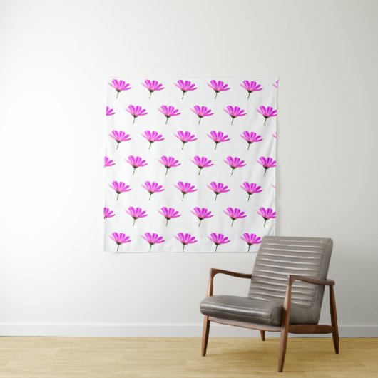 Pink Daisy Wandteppich (Beispiel (Horizontal))