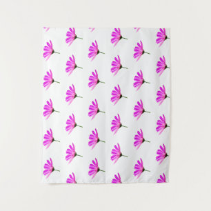 Pink Daisy Wandteppich