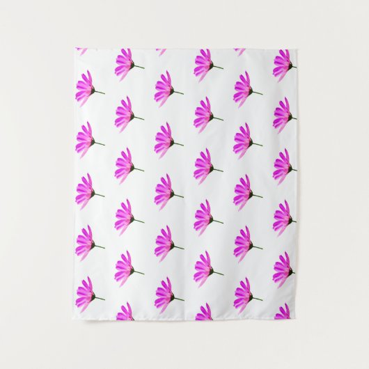 Pink Daisy Wandteppich (Vorderseite)