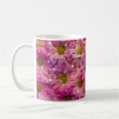 Pink Daisy Weave Kaffeetasse (Links)