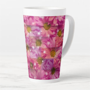 Pink Daisy Weave Milchtasse