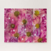 Pink Daisy Weave Puzzle (Horizontal)