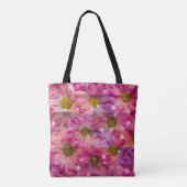 Pink Daisy Weave Tasche (Rückseite)