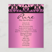 Pink Damask Flyer (Vorne)