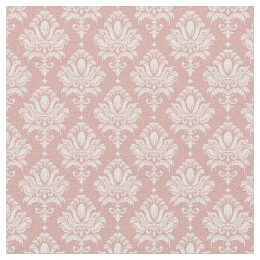 Pink Damask Stoff (Nahaufnahme)