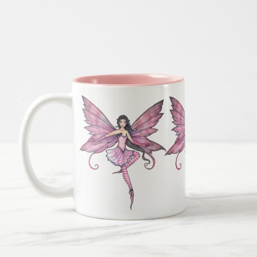 Pink Dancing Fairy Tasse (Links)
