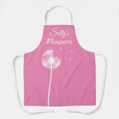 Pink Dandelion Schürze (Vorderseite)