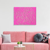 PINK DANDELIONS LEINWANDDRUCK (Insitu (Wohnzimmer))