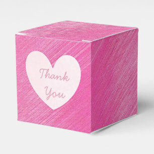 Pink Danke, Cupcake Box Geschenkschachtel