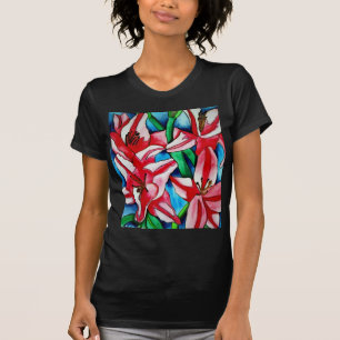 Pink Day lila Aquarellmalerei T-Shirt