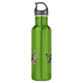 Pink Daydream Heartfull Smile Sugar & Sunshine Bub Edelstahlflasche (Rückseite)