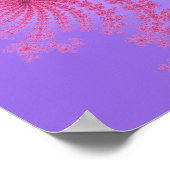 Pink Daydream Poster (Ecke)