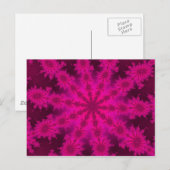 Pink Decasteer Postkarte (Vorne/Hinten)
