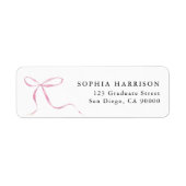 Pink Delicate Bow (Vorne)