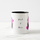 Pink Delicate Mother Day Tasse für die beste Mama (Mittel)