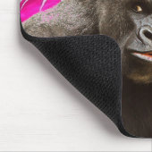 Pink Delight Gorilla Mousepad (Ecke)