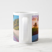 PINK DENKER - Flamingo PINK Jumbo-Tasse (Rückseite)