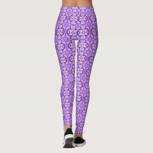 Pink-Design-Leggings Leggings (Rückseite)