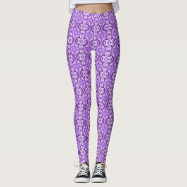 Pink-Design-Leggings Leggings